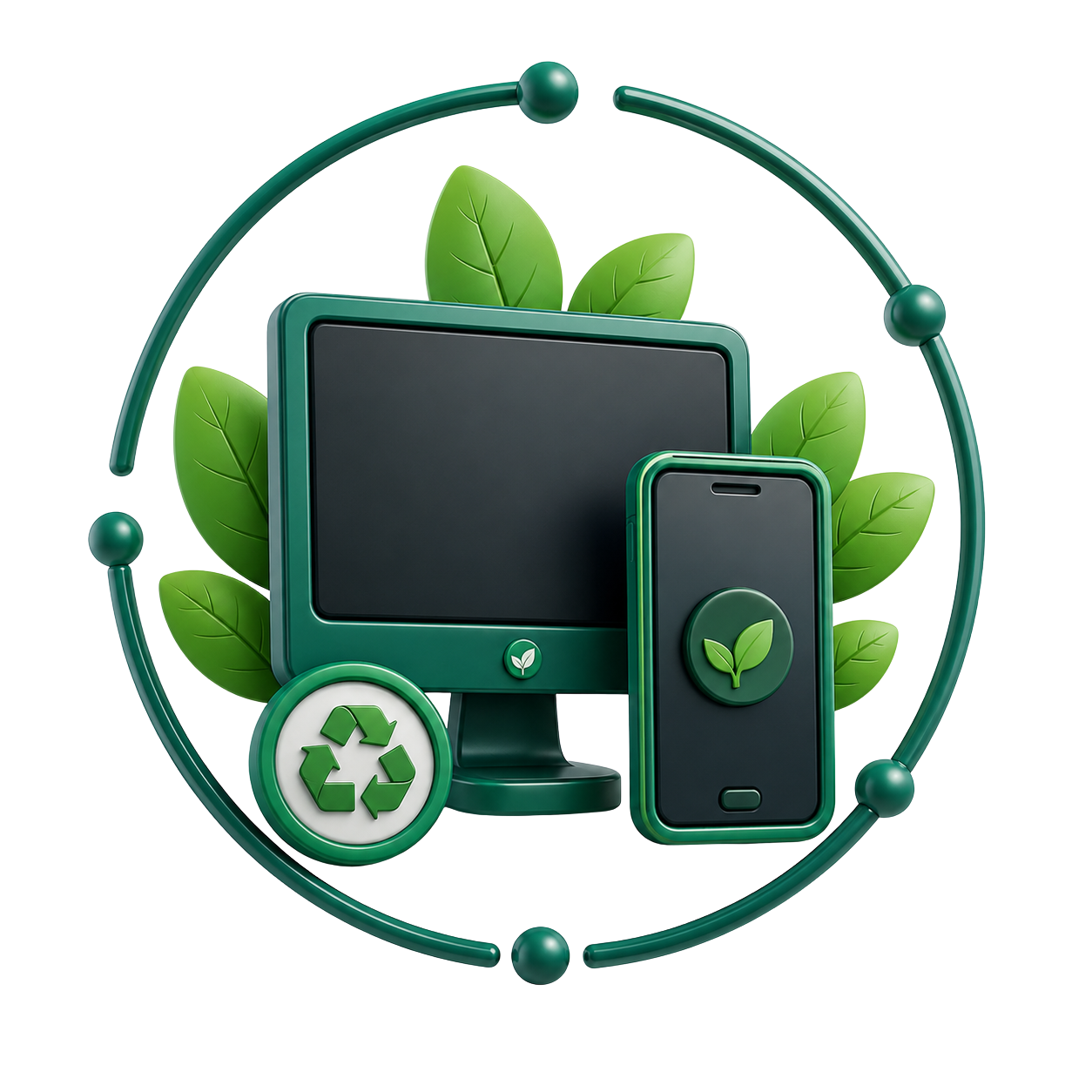 Equipamentos eletrônicos destinados à reciclagem