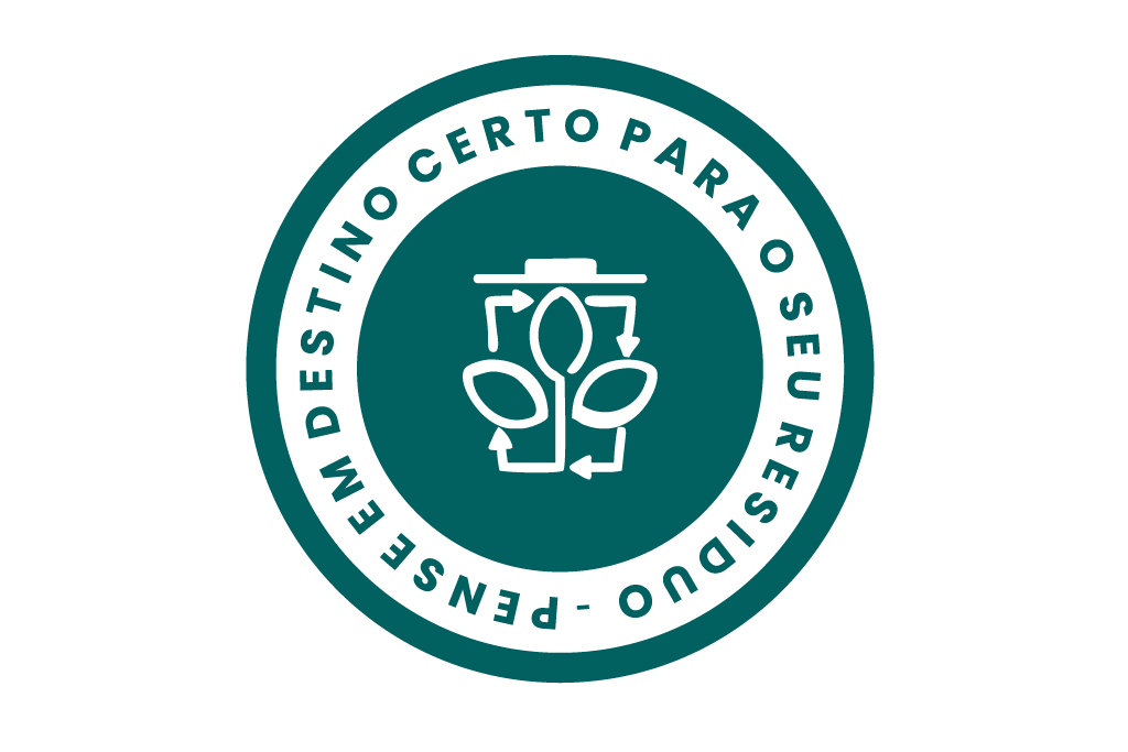 Selo Pense em Destino Certo para o seu resíduo